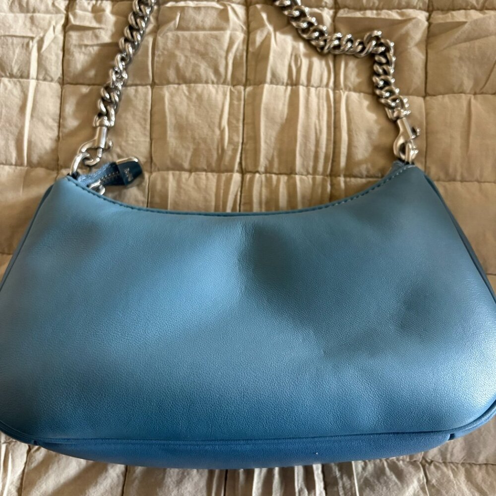 Light Blue Coach Purse - Picture 2 of 4